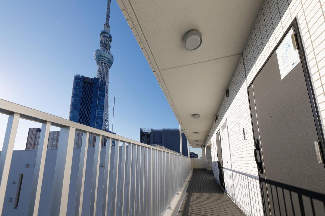 Mat Oshiage Apartment Tokyo Bagian luar foto